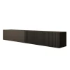 Meubella - TV-Meubel Caius - Zwart - 200 cm