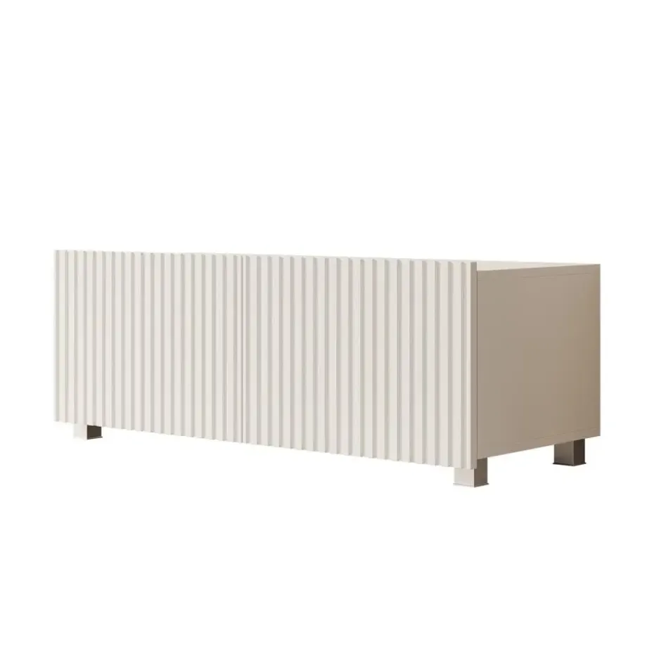 Meubella - TV-Meubel Kenderes - Wit - 100 cm