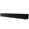 Meubella - TV-Meubel Kenderes - Zwart - 300 cm