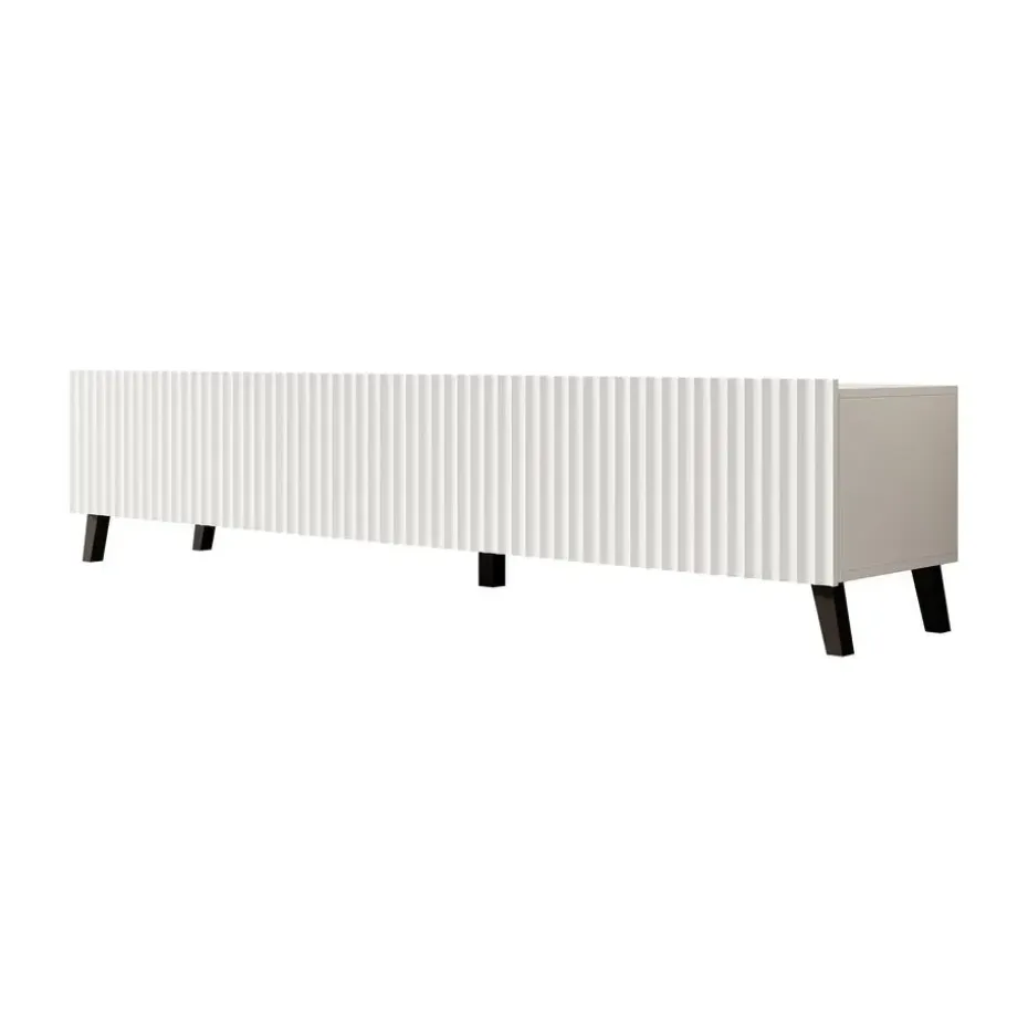 Meubella - TV-Meubel Pepinos 2 - Wit - 200 cm