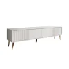 Meubella - TV-Meubel Winq 2 - Wit - 180 cm