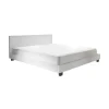 Meubella - Tweepersoonsbed George - Wit - 140x200 cm