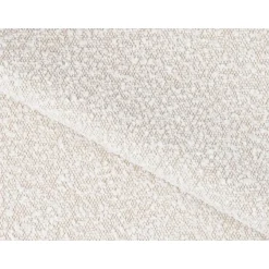 Meubella - Tweepersoonsbed Excalibur - Beige teddystof - 140x200 cm