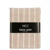 Mica Decorations Alivo Tafelkleed - L250 x B140 cm - Beige, Wit