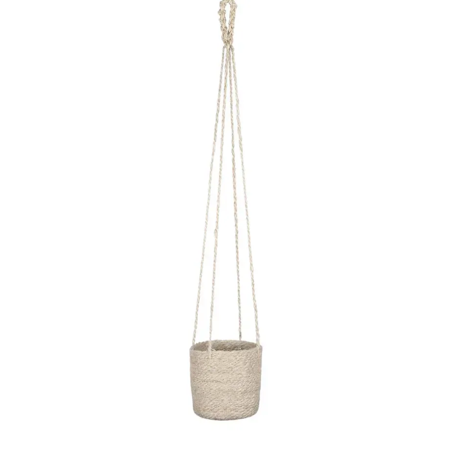 Mica Decorations Atlantic Mand voor Planten Set van 2 - Ø16 cm - Crème