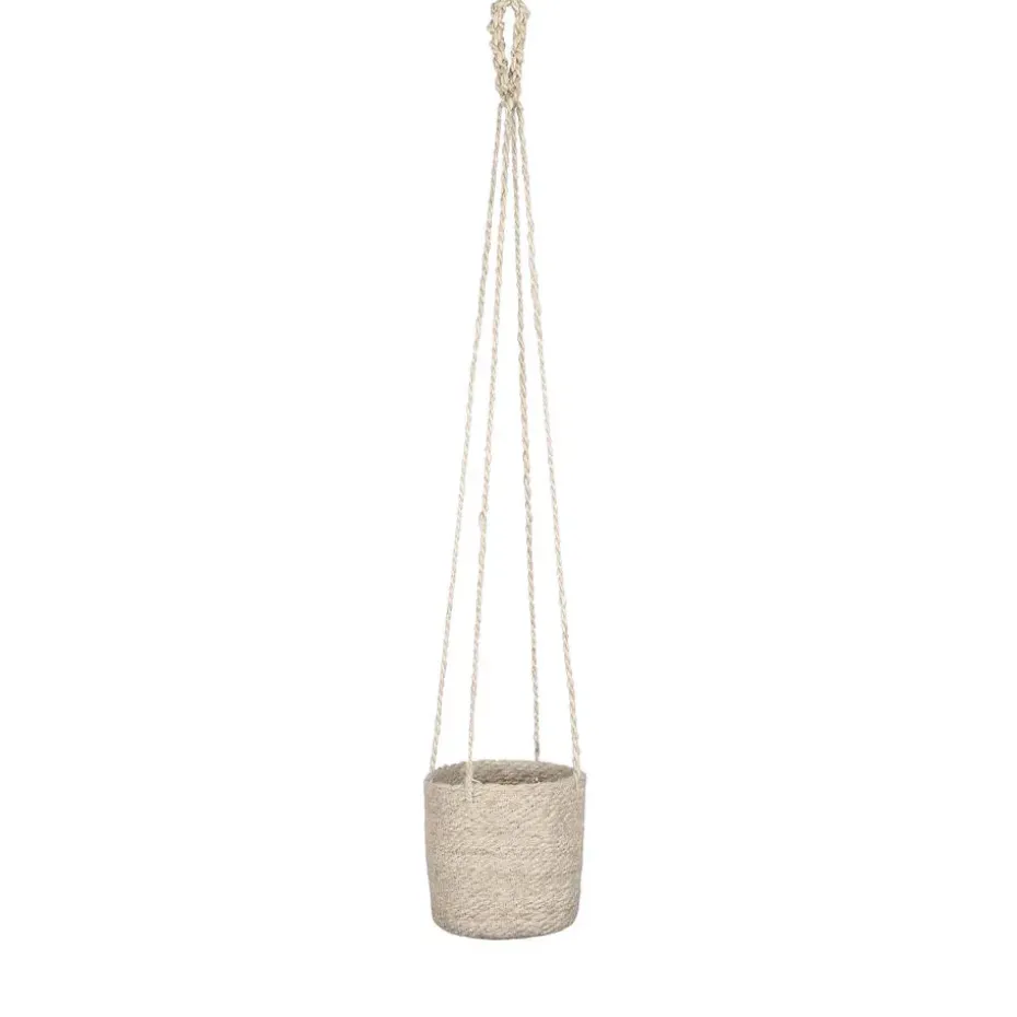 Mica Decorations Atlantic Mand voor Planten Set van 2 - Ø16 cm - Crème