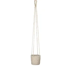 Mica Decorations Atlantic Mand voor Planten Set van 2 - Ø16 cm - Crème