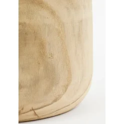 Mica Decorations Bloempot - hout - voor binnen en buiten - 31 cm