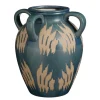 Mica Decorations Caldo Vaas - L28 x B28 x H36 cm - Donkerblauw