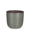 Mica Decorations Daan Bloempot - H17,5 x Ø19 cm - Groen