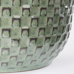 Mica Decorations Daan Bloempot - H17,5 x Ø19 cm - Groen
