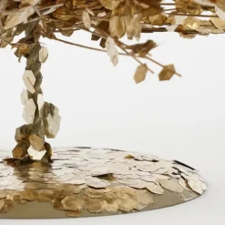 Mica Decorations Decoratie Kerstboom - H60 x Ø19 cm - Champagne