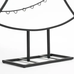 Mica Decorations Decoratie Kerstboom - L50 x B15 x H105 cm - IJzer - Zwart