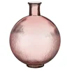 Mica Decorations Firenza Fles Vaas - H42 x Ø34 cm - Lichtroze