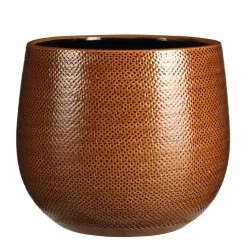Mica Decorations Gabriel bloempot Oker