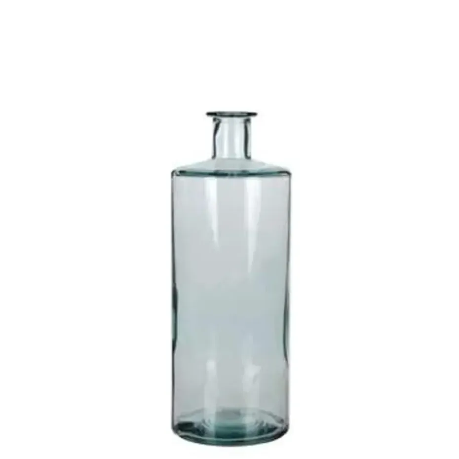 Mica Decorations Guan Glazen Fles - H40 x Ø15 cm - Transparant
