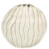 Mica Decorations Jovi Vaas - L43 x B23 x H41 cm - Keramiek - Wit
