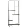 Mica Decorations Jules Open kast - L76 x B30 x H178 cm - Zwart