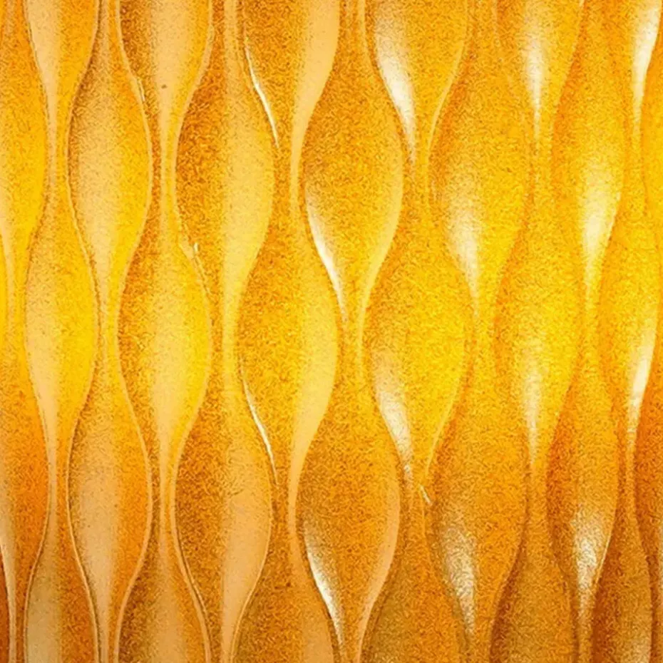 Mica Decorations LED stompkaarsen - 3x st- goud -10/12.5/15 cm