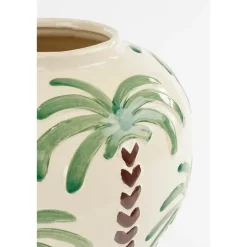 Mica Decorations Paradiso Vaas - H32 x Ø26 cm - Keramiek - Off-white