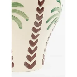 Mica Decorations Paradiso Vaas - H32 x Ø26 cm - Keramiek - Off-white