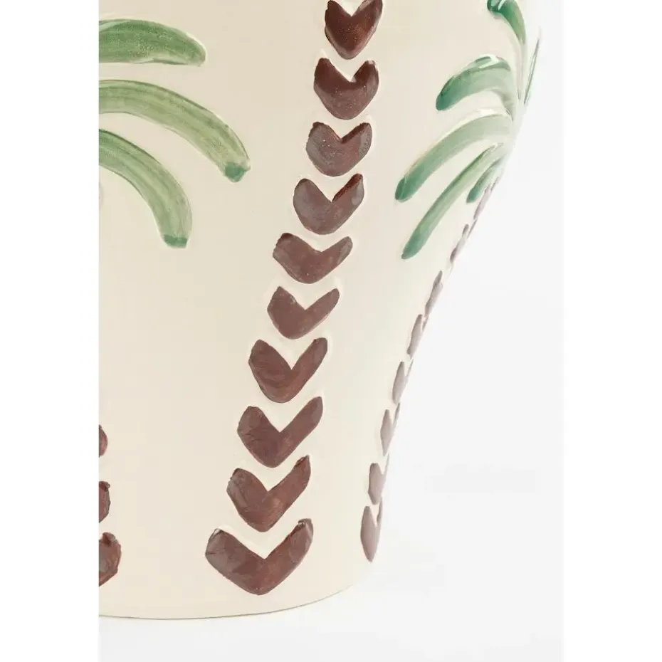 Mica Decorations Paradiso Vaas - H32 x Ø26 cm - Keramiek - Off-white