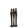 Mica Decorations Pegara Woondecoratie - L7 x B13 x H35 cm - Hout