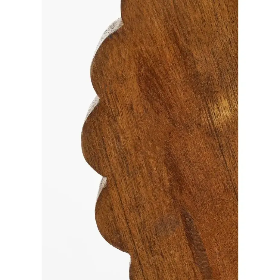Mica Decorations Petra Decoratie - L39 x B21 x H8 cm - Hout - Bruin