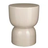 Mica Decorations Stage Bijzettafel - H45 x Ø35 cm - Cement - Beige