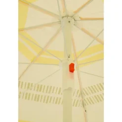 Mica Decorations Strandparasol - H180 x Ø160 cm - Geel