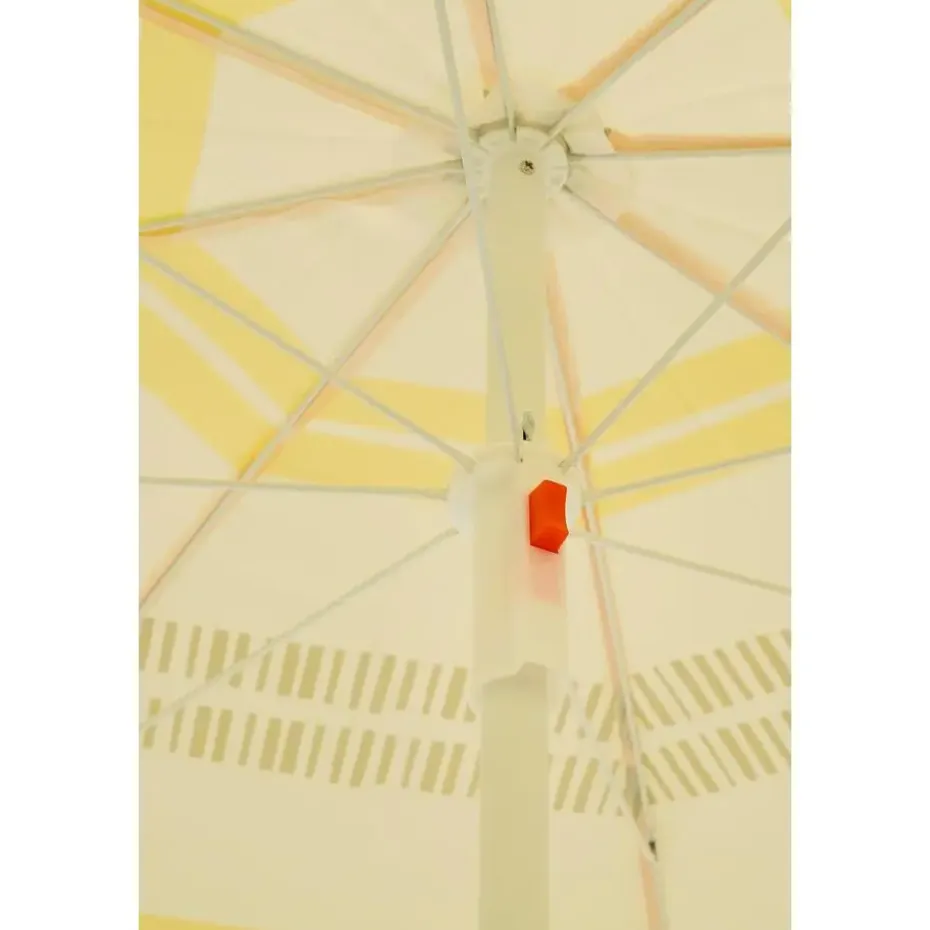Mica Decorations Strandparasol - H180 x Ø160 cm - Geel