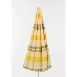 Mica Decorations Strandparasol - H180 x Ø160 cm - Geel