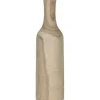 Mica Decorations Vaas - hout - bruin - 14 x 47 cm