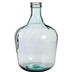 Mica Decorations Vaas Diego - flessenhals - gerecycled glas - 42 cm