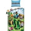 Minecraft Outside - Dekbedovertrek-140x200cm