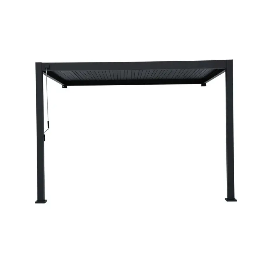 Mirador Classic overkapping muur 300 x 400 cm antraciet