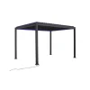 Mirador Deluxe overkapping elektrisch met LED 300 x 400 antraciet