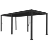 Mirador Deluxe terrasoverkapping 300 x 600 cm antraciet