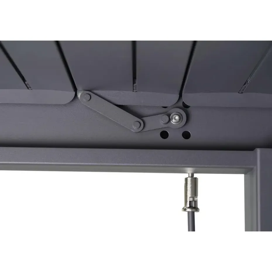 Mirador Deluxe terrasoverkapping 300 x 900 cm antraciet