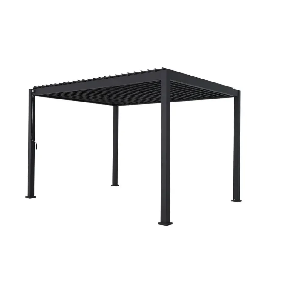 Mirador Deluxe terrasoverkapping 300 x 400 cm antraciet
