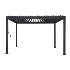 Mirador Deluxe terrasoverkapping 300 x 400 cm antraciet