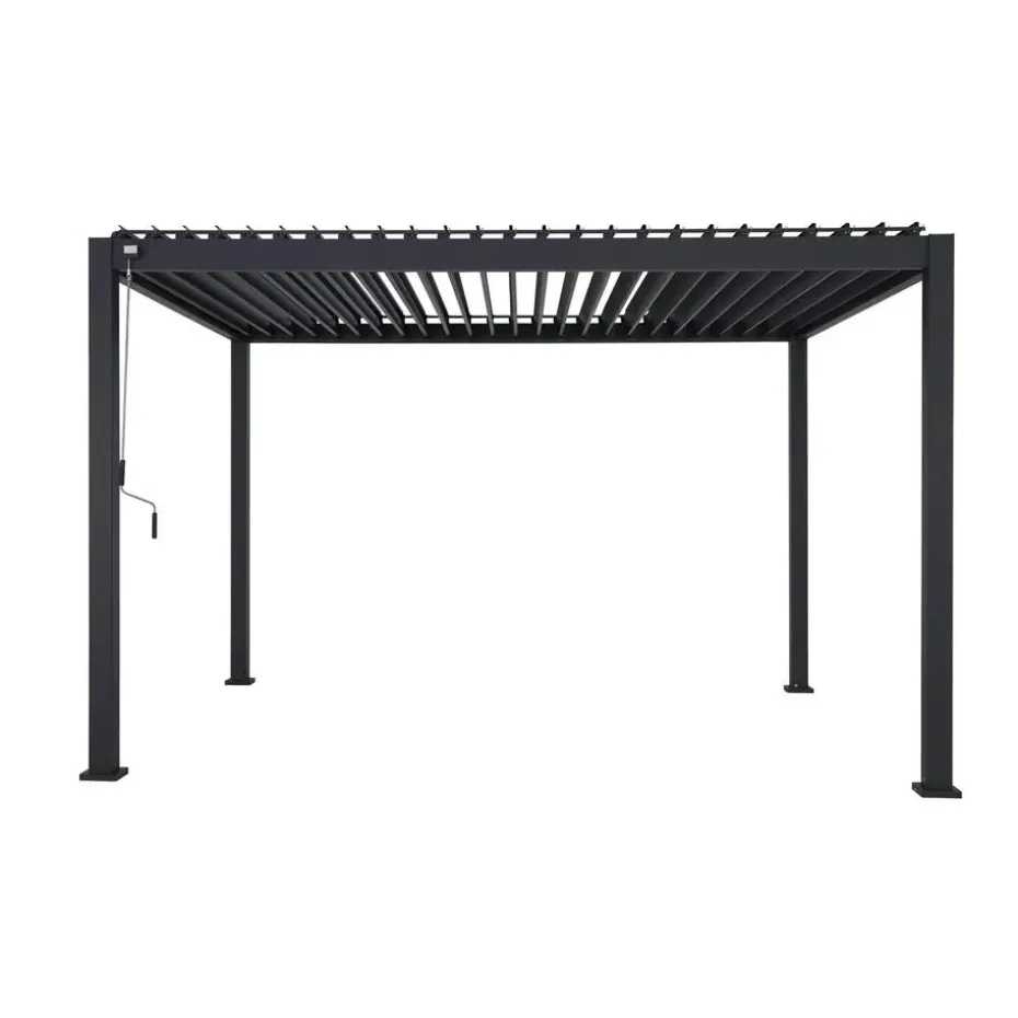 Mirador Deluxe terrasoverkapping 300 x 400 cm antraciet