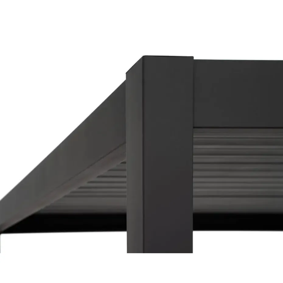 Mirador Deluxe terrasoverkapping 300 x 400 cm antraciet