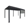 Mirador pull down zijscherm 3M windscherm antraciet