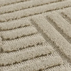 Modern Japandi Vloerkleed - Beige - Boho Scandinavisch - 200x290 cm Laagpolig