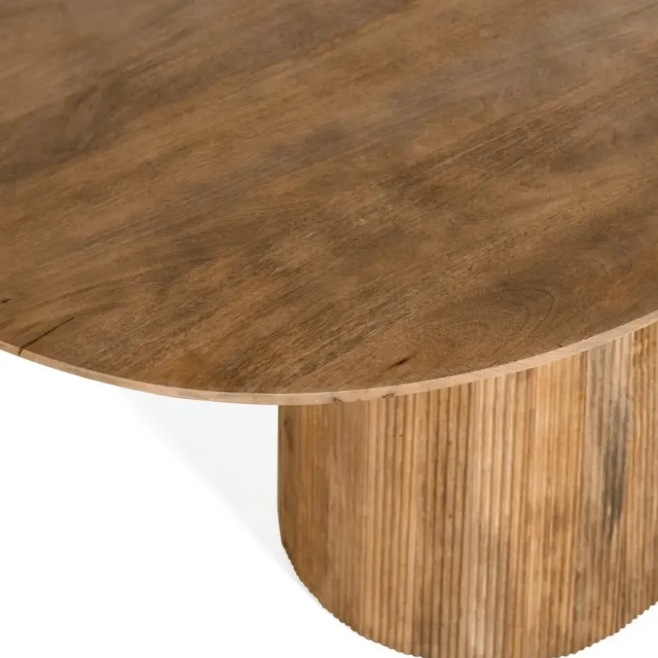 Mokka Eettafel Lichtbruin 180cm