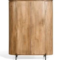Mokka Wandkast Lichtbruin 115cm