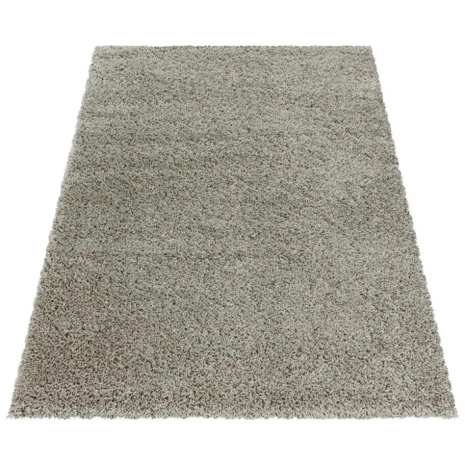 Monaco Soft Shaggy Hoogpolig Vloerkleed Beige - 140x200 CM