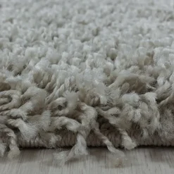 Monaco Soft Shaggy Hoogpolig Vloerkleed Beige - 140x200 CM