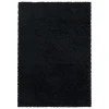 Monaco Soft Shaggy Hoogpolig Vloerkleed Black - 140x200 CM
